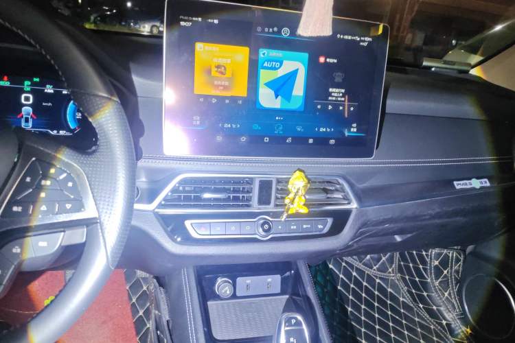 Used BYD Song New Energy 2019 Song DM 1.5TID Smart Connect Premium Model Audio And AC Panel