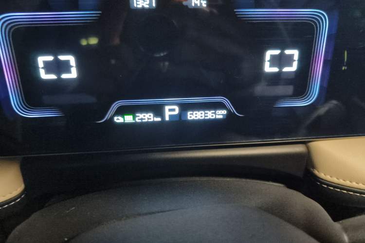 Used Geometry E Firefly 2022 401 km Linglong Tiger 4 Seats Odometer Close Up