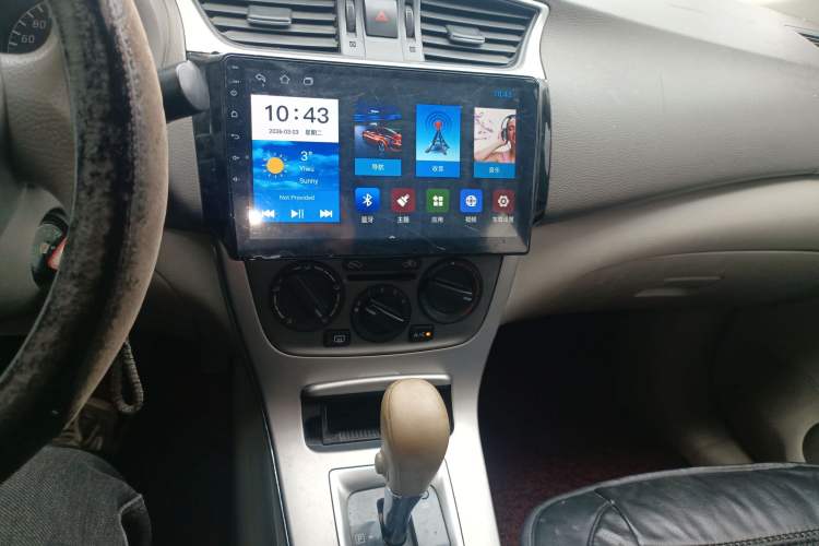 Used Nissan Sylphy 2012 1.6XE CVT Comfort Edition Audio And AC Panel