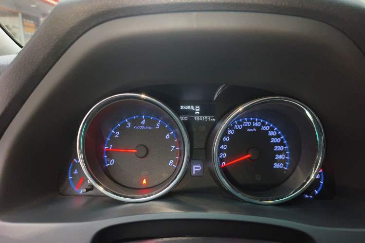 Used Toyota Reiz 2013 2.5V Shangrui Edition Odometer Close Up