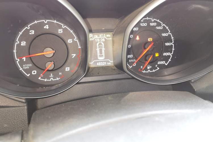 Used Chery Tiggo 5 2015 2.0L CVT Jiayue Edition Odometer Close Up