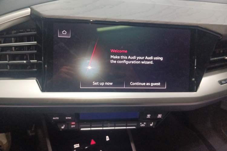 Used Audi Q5 e-tron 2023 40 e-tron Starry Edition Luxury Package Audio And AC Panel