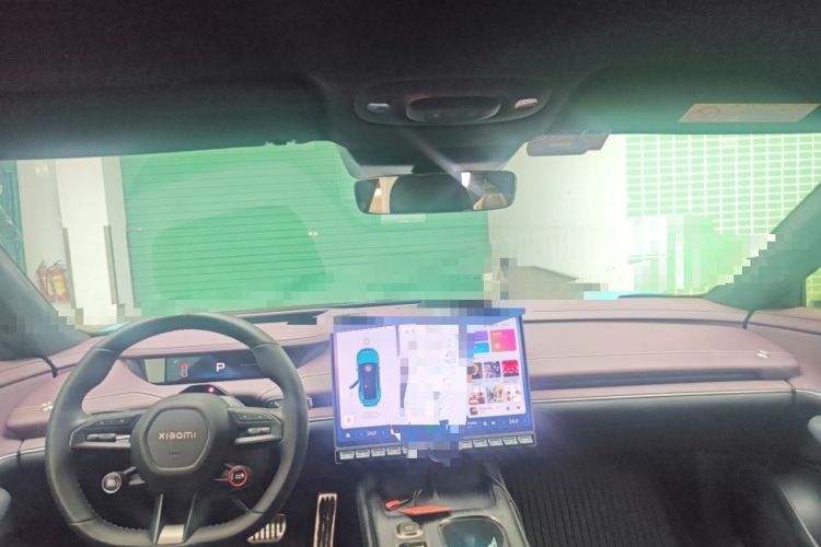 Used Xiaomi Auto SU7 2024 Four-Wheel Drive Ultra-Long Range Advanced Intelligent Driving Max Edition Center Console