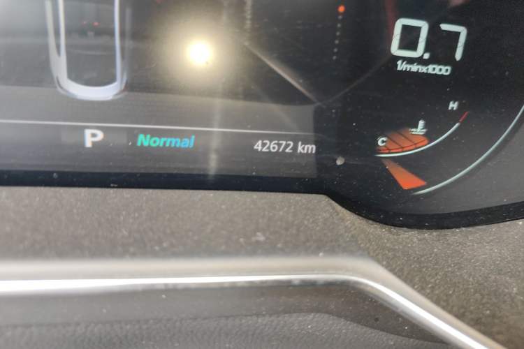 Used MG 6 2020 1.5T Automatic Trophy Luxury Edition Odometer Close Up