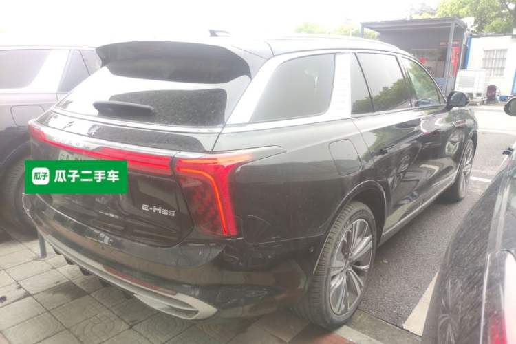 Used Hongqi E-HS9 2021 460 km Range Flagship Edition Six-Seater Rear Right 45 Deg