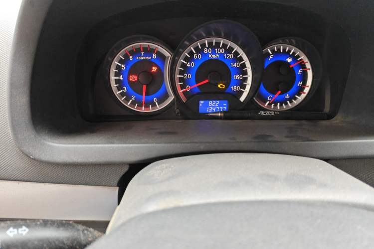 Used Suzuki Wagon R X5 2013 Cruise Edition 1.4L VVT Luxury Model China IV Standard Odometer Close Up