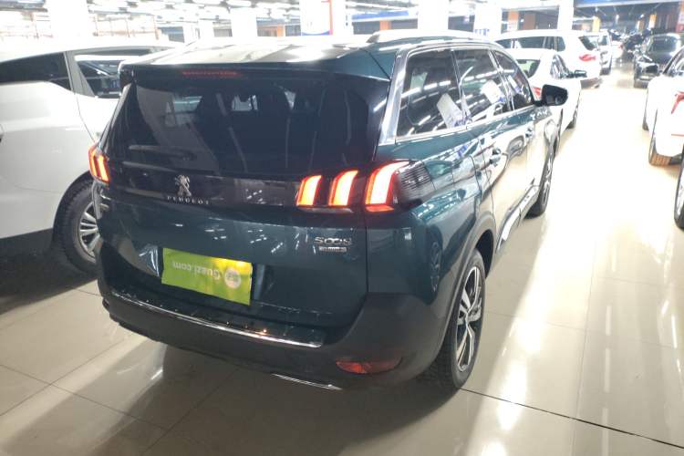 Used Peugeot 5008 2017 380THP 7-Seater Elite Edition Rear Right 45 Deg