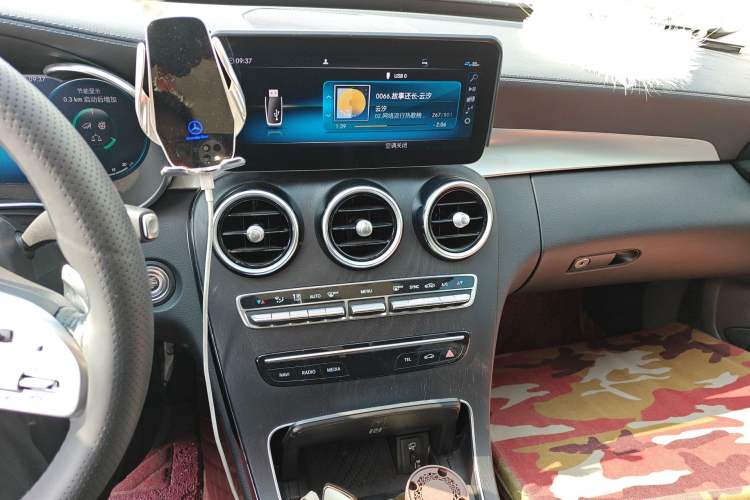 Used Mercedes-Benz C-Class 2021 C 260 L Sport Edition Audio And AC Panel