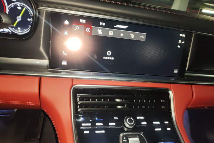 Used Porsche Panamera 2023 Panamera 4 E-Hybrid Executive Long Wheelbase Platinum Edition 2.9T Audio And AC Panel