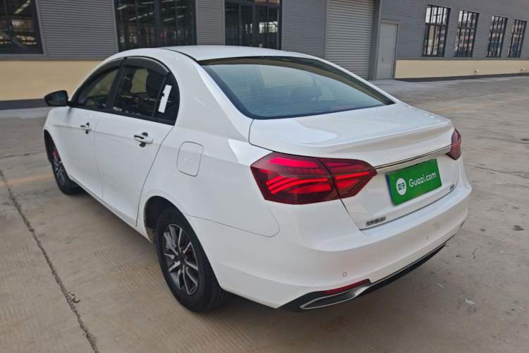 Used Geely Auto Emgrand 2019 Leading Edition 1.5L Manual Luxury Model China VI Standard Rear Left 45 Deg