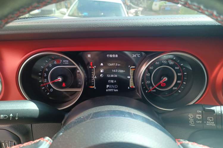 Used Jeep Wrangler 2019 2.0T Rubicon Four-Door Version China V Emission Standard
