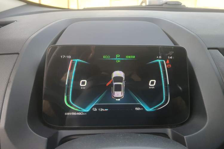 Used BYD Yuan New Energy 2019 EV535 Smart Connect Trendsetting Model Instrument Cluster