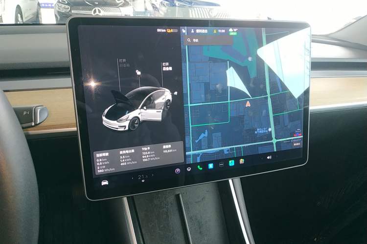 Used Tesla Model 3 2019 Standard Range Rear-Drive Upgraded Version Instrument Cluster