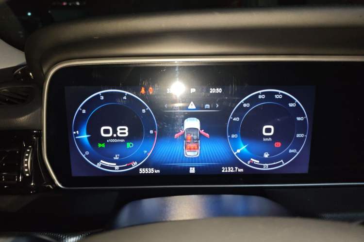 Used Hongqi HS5 2022 2.0T Smart Connect Flagship Edition Instrument Cluster