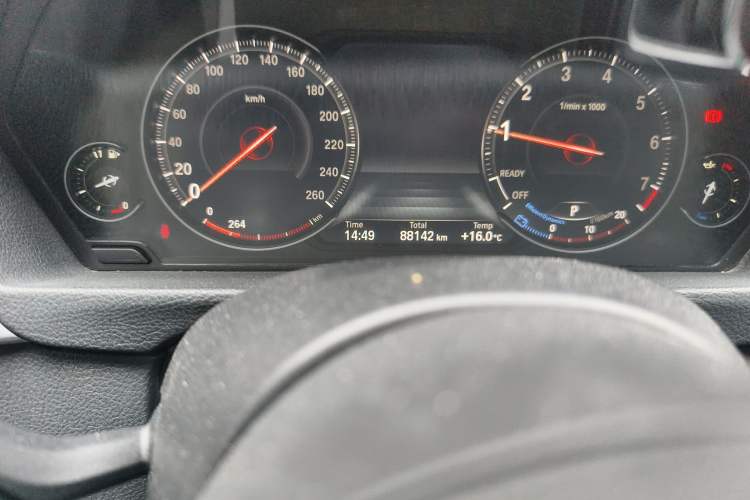 Used BMW 3 Series 2019 320Li M Sport Night Edition Odometer Close Up