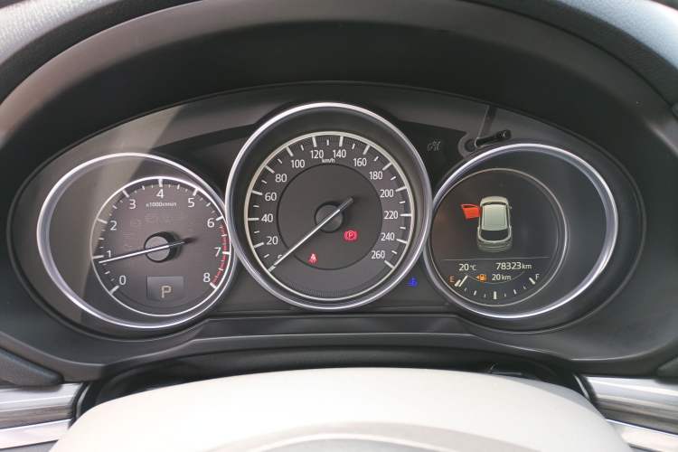 Used Mazda CX-5 2019 Cloud-Controlled Version 2.5L Automatic Two-Wheel Drive Luxury Trim China VI Standard Instrument Cluster