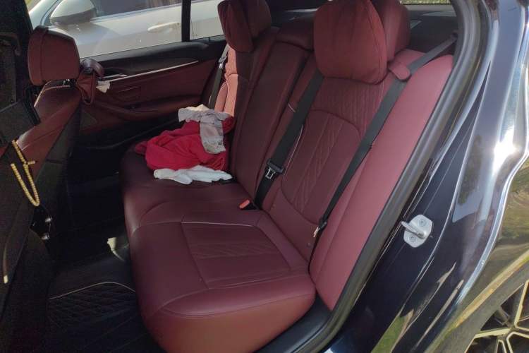 Used BMW 5 Series 2021 530Li Luxury Edition M Sport Package Left Rear Seat