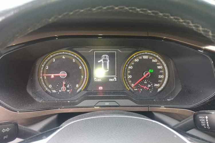 Used Volkswagen Tharu 2020 280TSI Two-Wheel Drive Luxury Edition China VI Standard Instrument Cluster