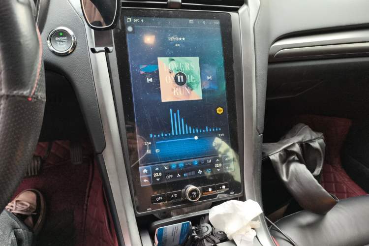 Used Ford Mondeo 2017 EcoBoost 180 Stylish Model Audio And AC Panel