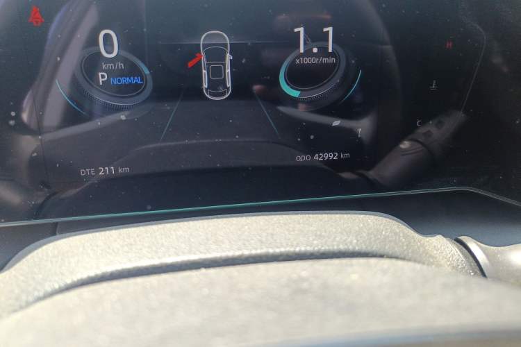 Used CHANGAN Ruicheng PLUS 2023 1.5T DCT Prestige Edition Odometer Close Up