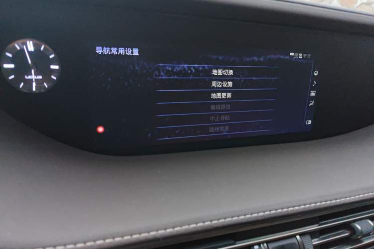 Used Lexus LS 2020 500h Excellence Edition China VI standard Audio And AC Panel