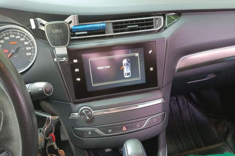 Used Peugeot 408 2015 1.2T Automatic Luxury Edition Audio And AC Panel