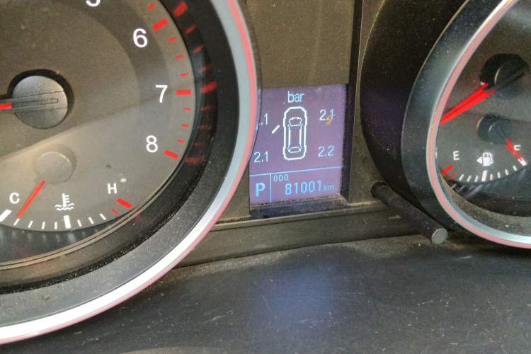 Used Haval H6 2017 Blue Label Sport Edition 1.5T Automatic Two-Wheel Drive Luxury Model Odometer Close Up