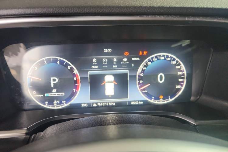 Used BAIC Off-Road BJ40 2019 PLUS 2.3T Automatic Four-Wheel Drive Flagship Edition China VI Emission Standard Instrument Cluster