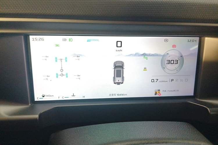 Used JETOUR Traveler 2023 2.0T All-Wheel Drive CrossPRO+ Instrument Cluster