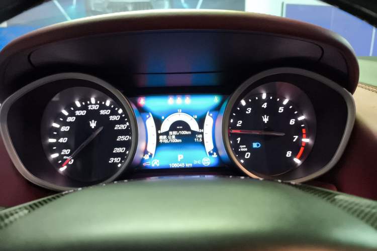 Used Maserati Ghibli 2017 3.0T Standard Edition Instrument Cluster