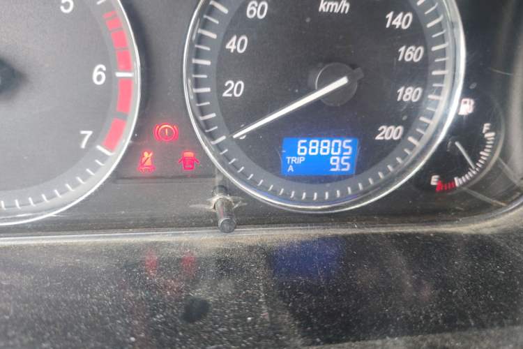 Used BAIC Weiwang M20 2014 1.5L practical type BJ415A Odometer Close Up
