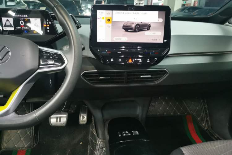 Used Volkswagen ID.3 2023 Upgraded Model Pure Intelligent Enjoyment Version Audio And AC Panel