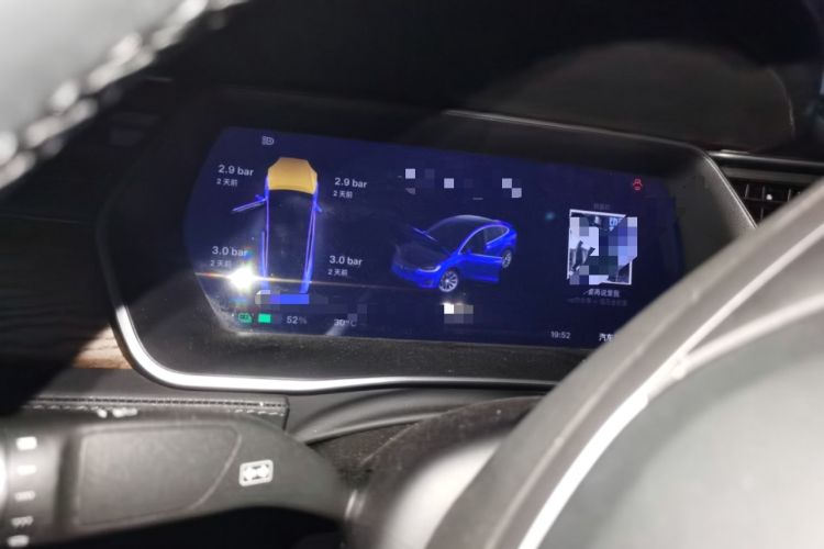 Used Tesla Model X 2019 Long-Range Version Instrument Cluster