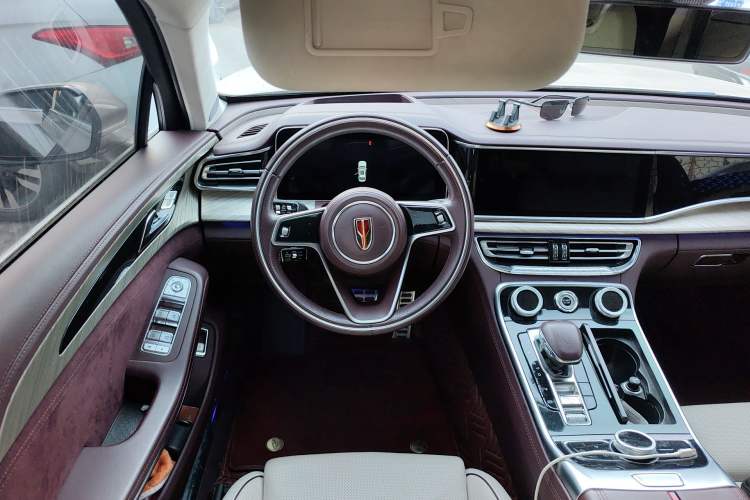 Used Hongqi H9 2020 3.0T Smart Connect Flagship Four-Seat Version Steering Wheel