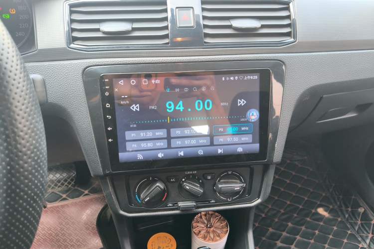 Used Volkswagen Santana 2021 1.5L Automatic Fashion Edition Audio And AC Panel