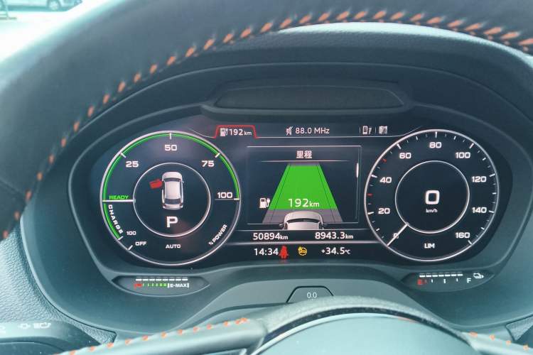 Used Audi Q2L e-tron 2022 Q2L e-tron Pure Electric Smart Enjoyment Model Instrument Cluster