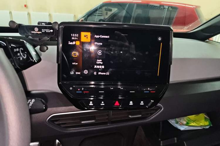 Used Volkswagen ID.3 2023 Upgraded Model Pure Intelligent Enjoyment Version Audio And AC Panel