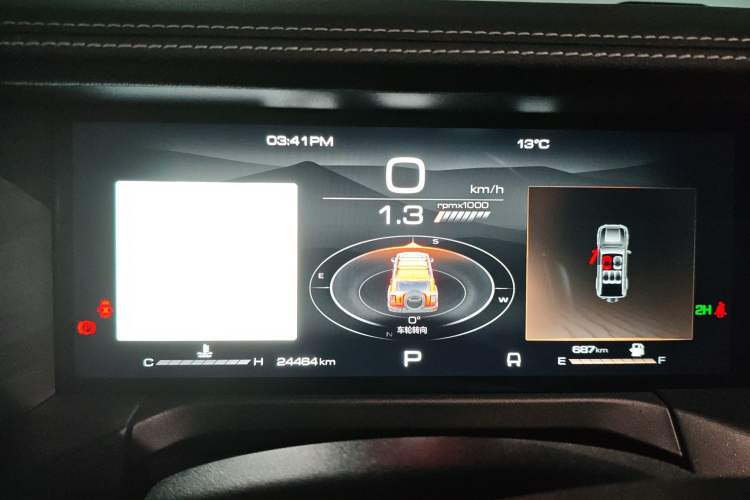 Used Tank 300 2021 Off-Road Edition 2.0T Conqueror Instrument Cluster