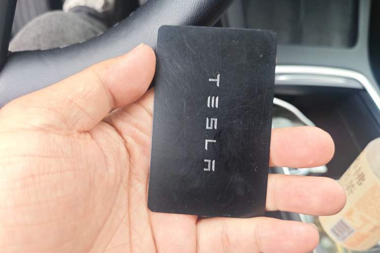 Used Tesla Model 3 2022 Performance High-Performance All-Wheel-Drive Version Vehicle Key