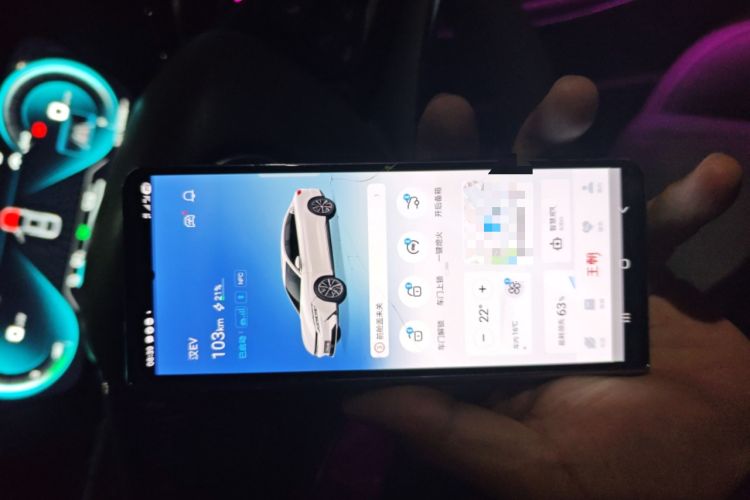 Used BYD Han 2020 EV Long-Range Luxury Model Vehicle Key