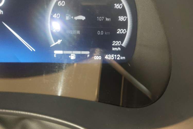 Used Toyota Crown Kluger 2023 2.5L HEV Four-Wheel Drive Flagship Edition Odometer Close Up