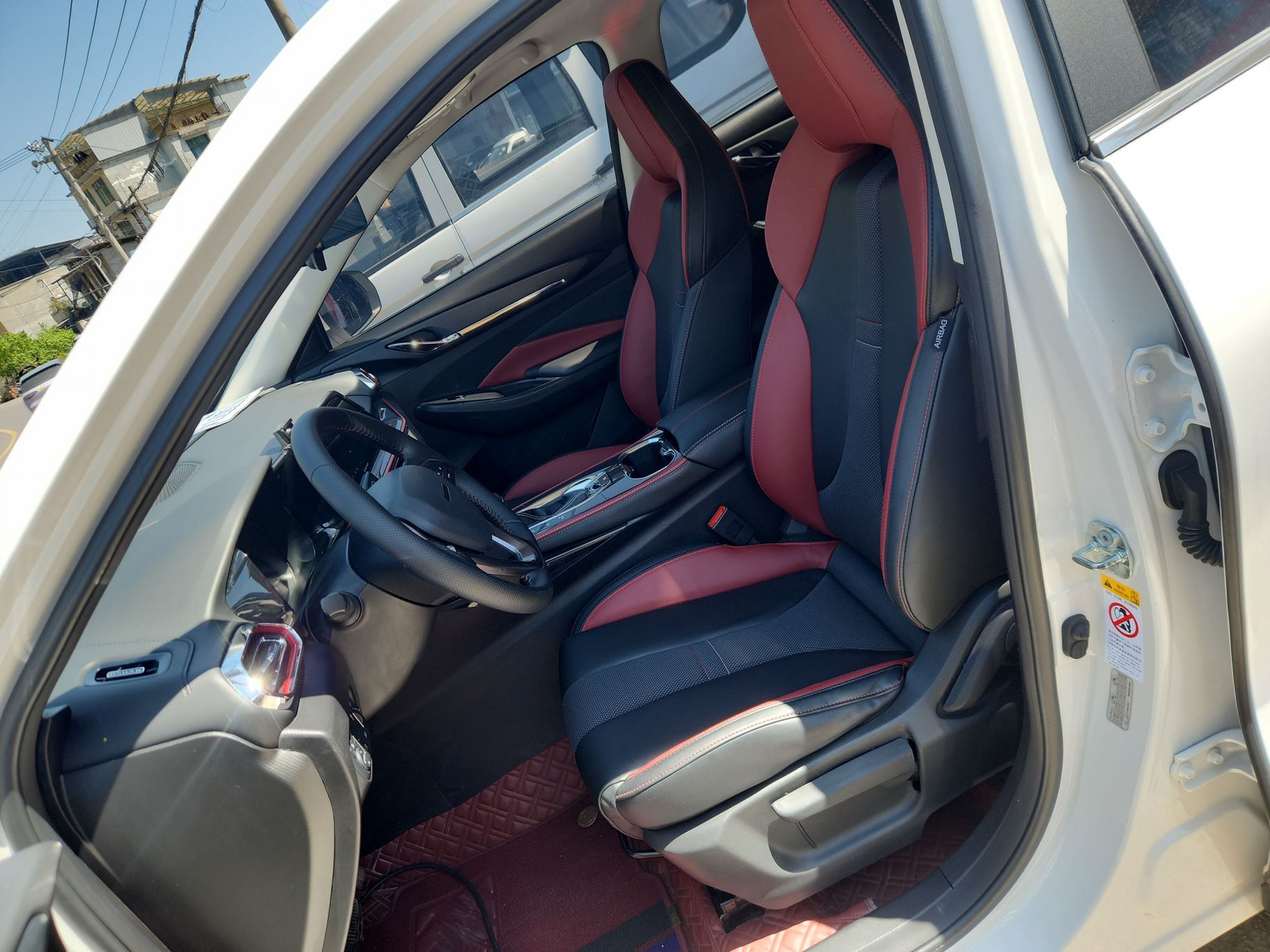 Avant de la voiture