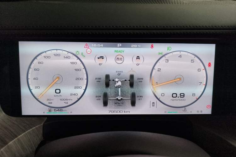 Used Tank 500 2022 3.0T Sport Edition "Creation" Version 5-Seater Instrument Cluster