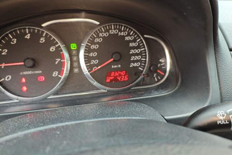 Used Mazda 6 2011 2.0L Automatic Fashion Edition Odometer Close Up