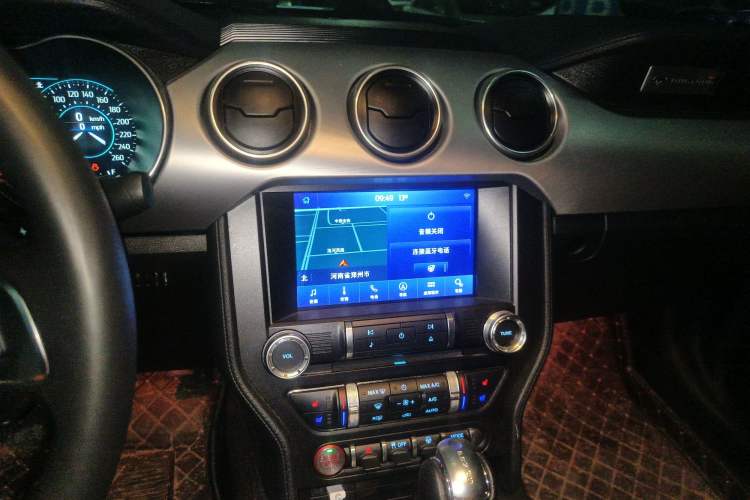 Used Ford Mustang 2021 2.3T EcoBoost Audio And AC Panel