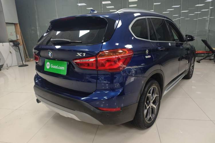 Used BMW X1 2018 sDrive18Li Luxury Model Rear Right 45 Deg