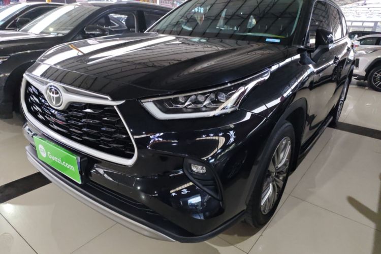 Used Toyota Highlander 2024 2.5L Smart Electric Hybrid Dual-Motor Two-Wheel Drive Luxury Version 7 Seats