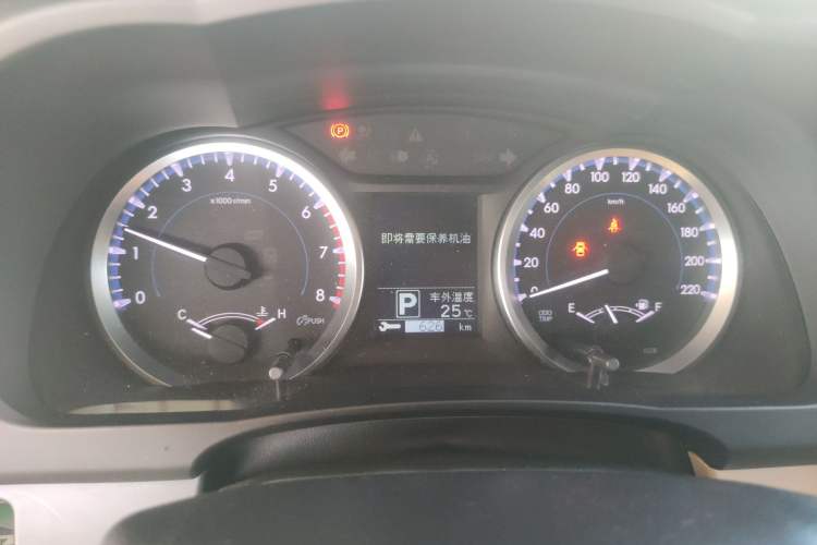 Used Toyota Highlander 2018 2.0T Two-Wheel Drive Elite Edition 5 Seats Emission Standard China V Instrument Cluster