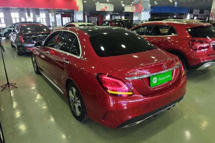 Used Mercedes-Benz C-Class 2019 C 260 L Sport Edition Rear Left 45 Deg