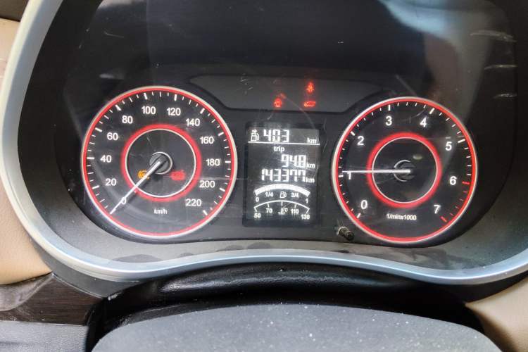 Used Jinbei F50 2017 1.6L Manual Luxury Model Instrument Cluster